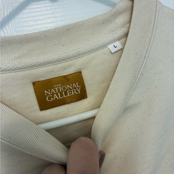 Vincent Van Gogh Cream Crewneck Sweatshirt - National Gallery London - Picture 4 of 4